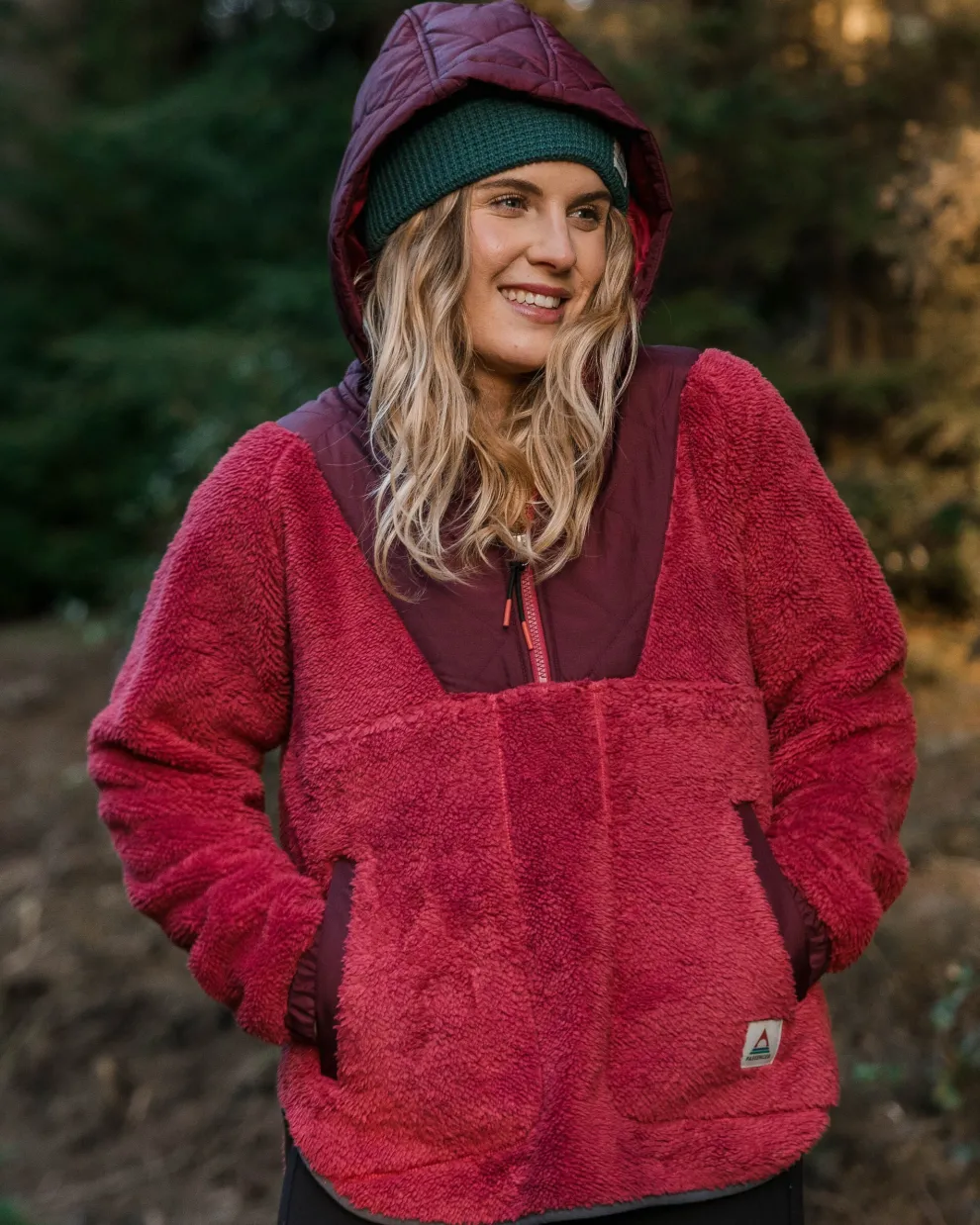 Beaumont Recycled Sherpa Hooded Fleece