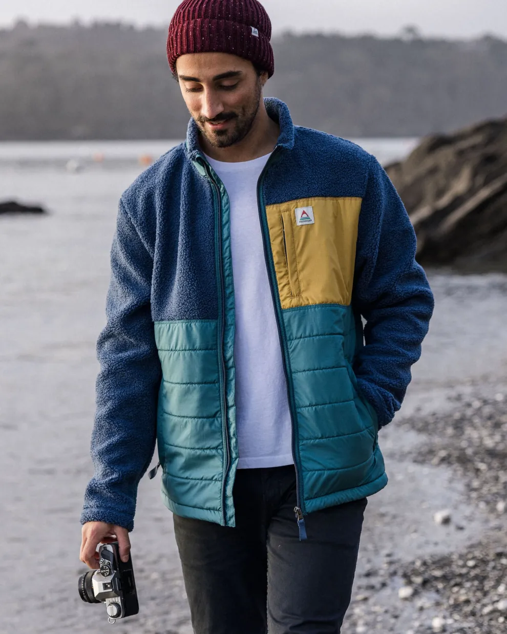 Born Explorer Recycled Polar-Lined Sherpa Fleece