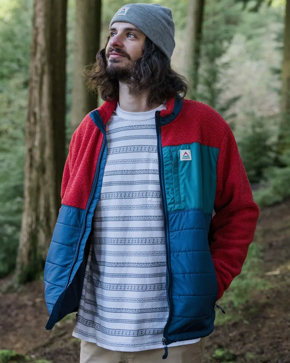 Born Explorer Recycled Polar-Lined Sherpa Fleece