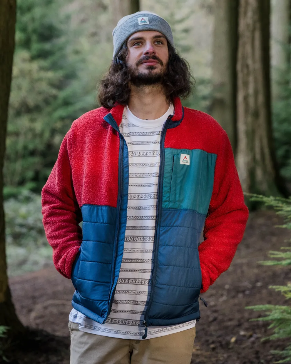 Born Explorer Recycled Polar-Lined Sherpa Fleece