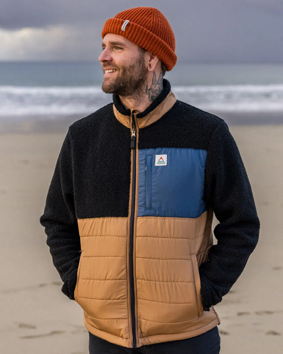 Born Explorer Recycled Polar-Lined Sherpa Fleece