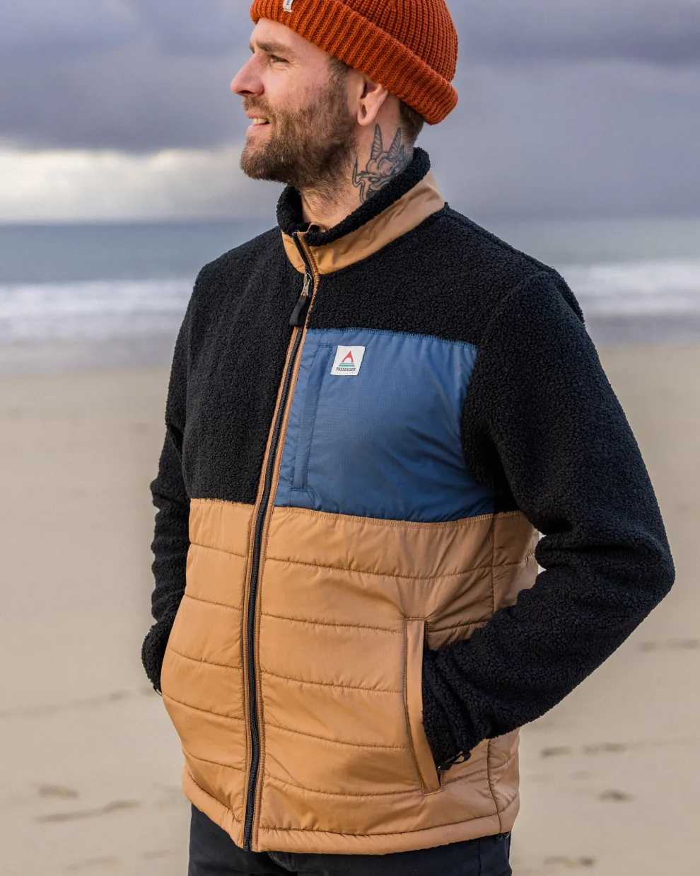 Born Explorer Recycled Polar-Lined Sherpa Fleece
