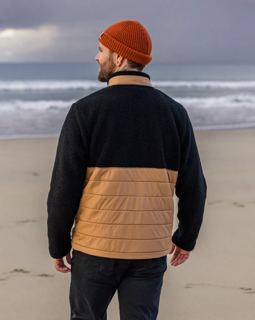 Born Explorer Recycled Polar-Lined Sherpa Fleece