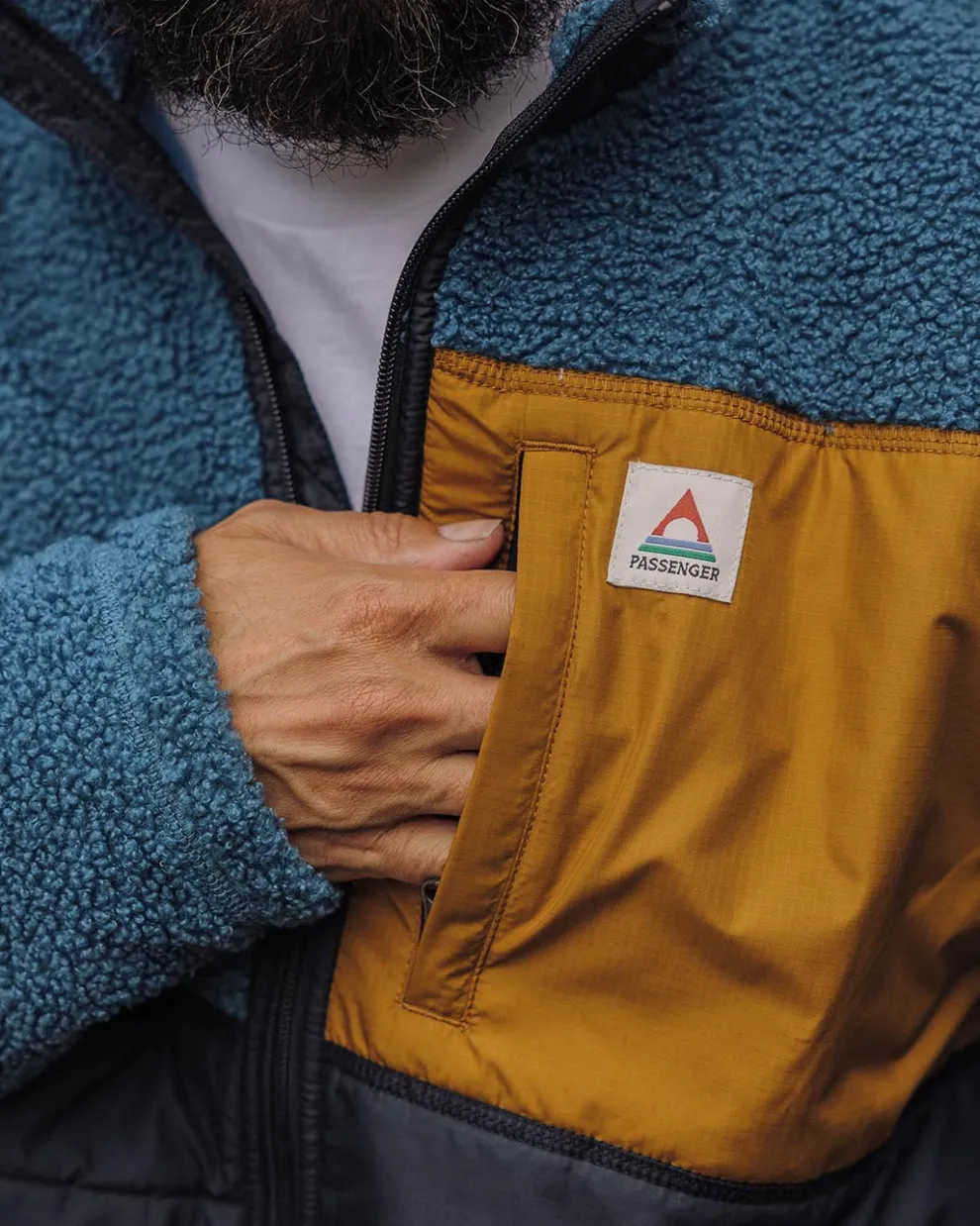 Born Explorer Recycled Polar-Lined Sherpa Fleece