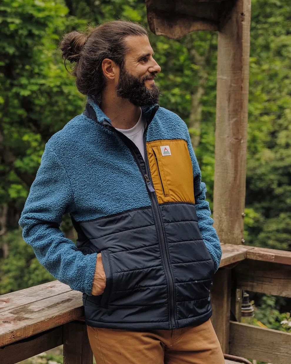 Born Explorer Recycled Polar-Lined Sherpa Fleece
