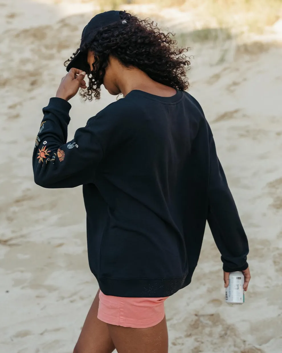 Chica Recycled Cotton Oversized Sweatshirt