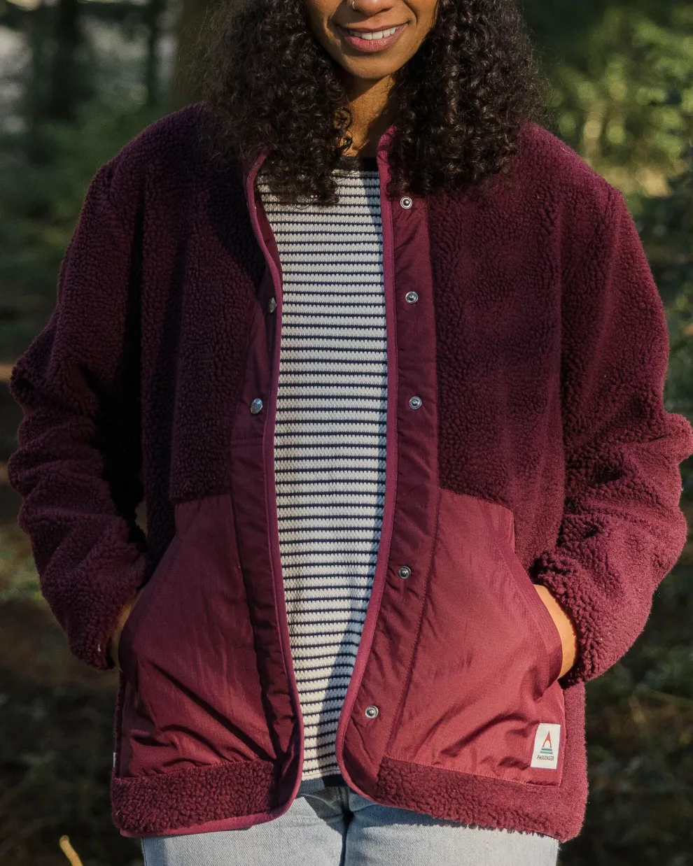 Clover Recycled Deep-Pile Sherpa Fleece