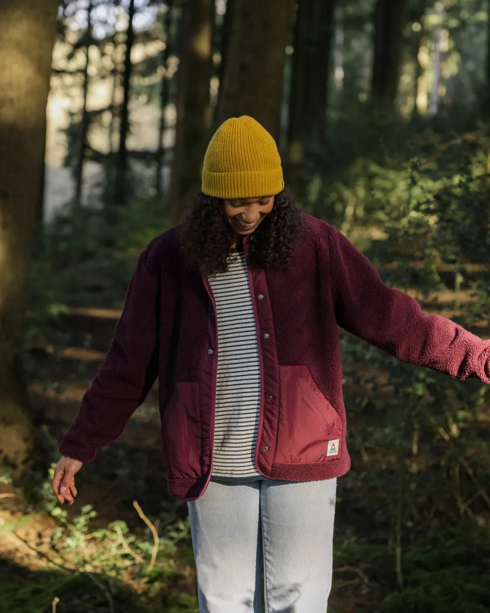 Clover Recycled Deep-Pile Sherpa Fleece