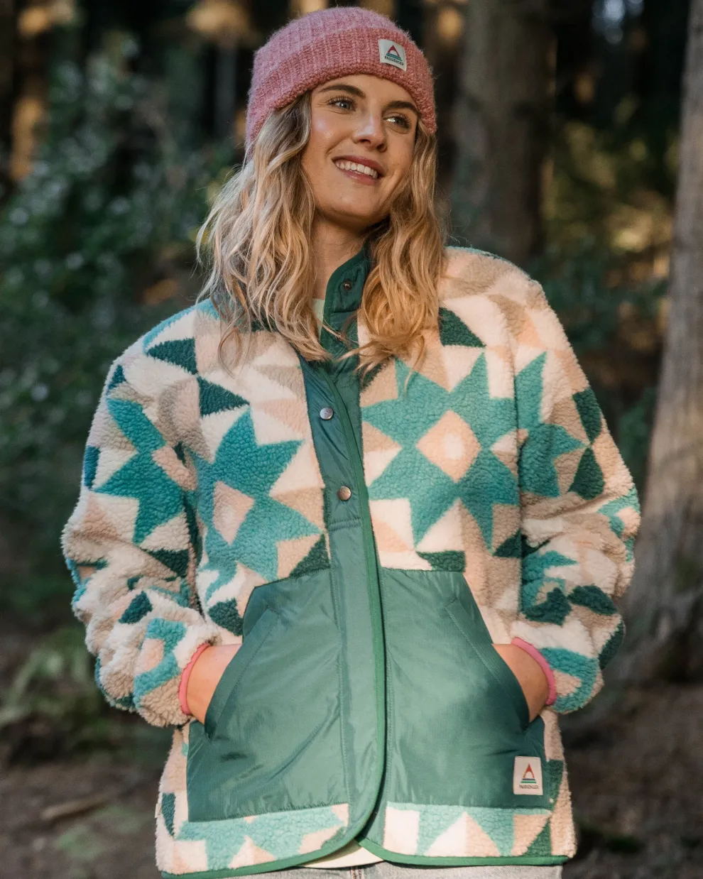 Clover Recycled Deep-Pile Sherpa Fleece