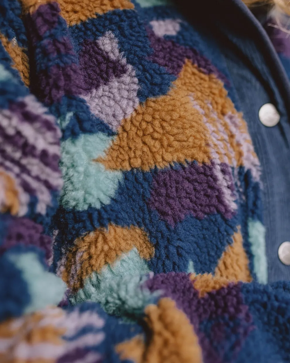 Clover Recycled Deep-Pile Sherpa Fleece