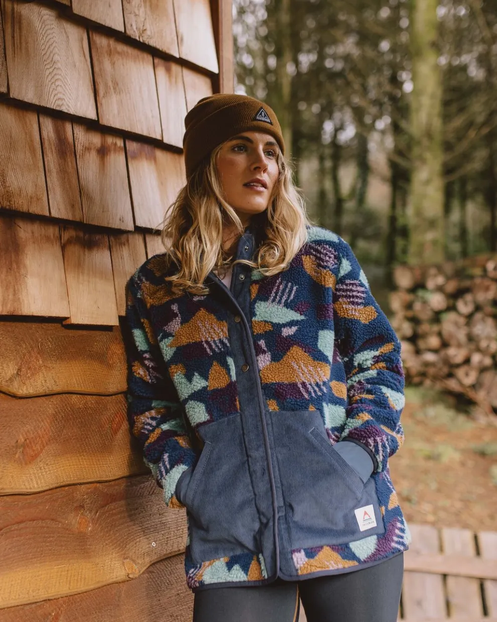 Clover Recycled Deep-Pile Sherpa Fleece