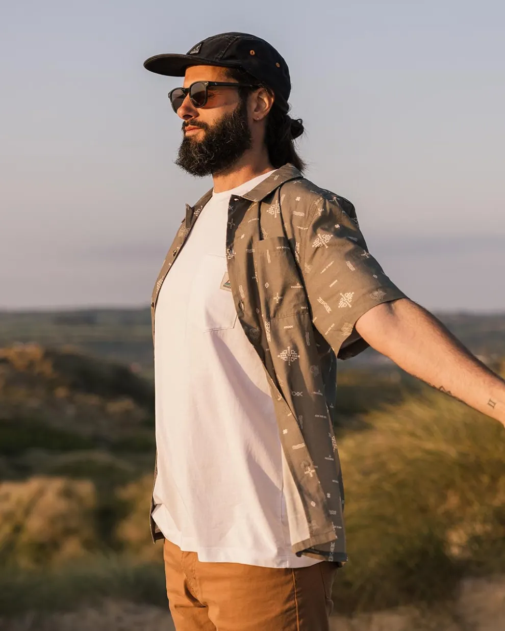 Cove Organic Cotton Short Sleeve Shirt