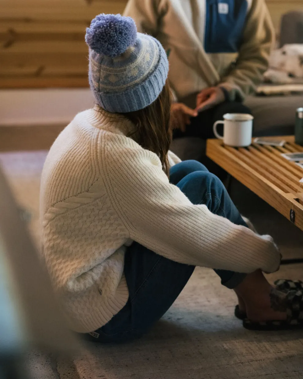 Cozy Cable Recycled Knitted Jumper