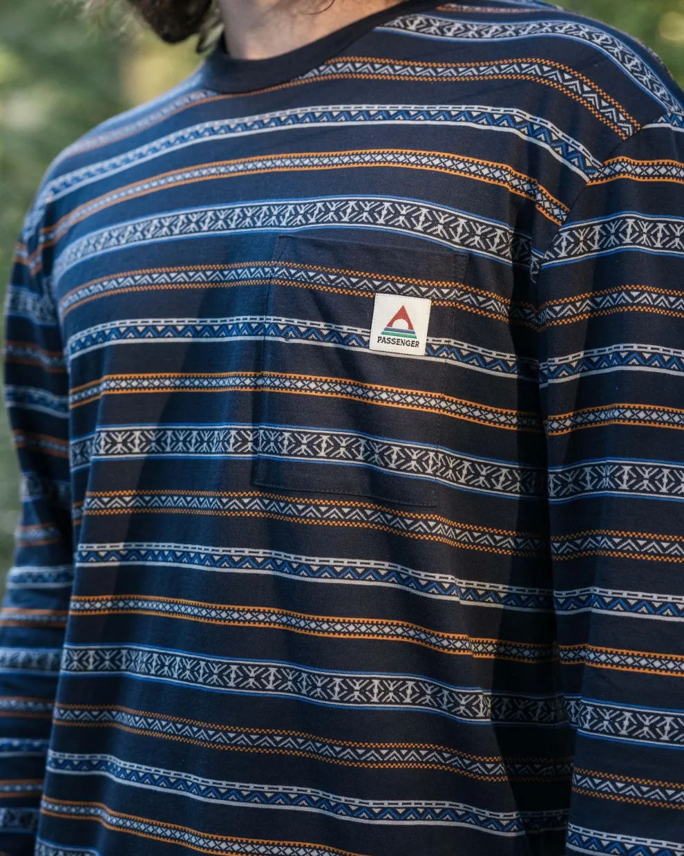 Crackle Organic Relaxed Fit LS T-Shirt