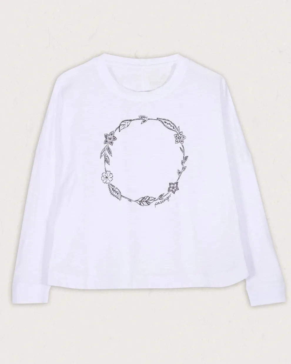 Daisy Chain Recycled Cotton LS T-Shirt