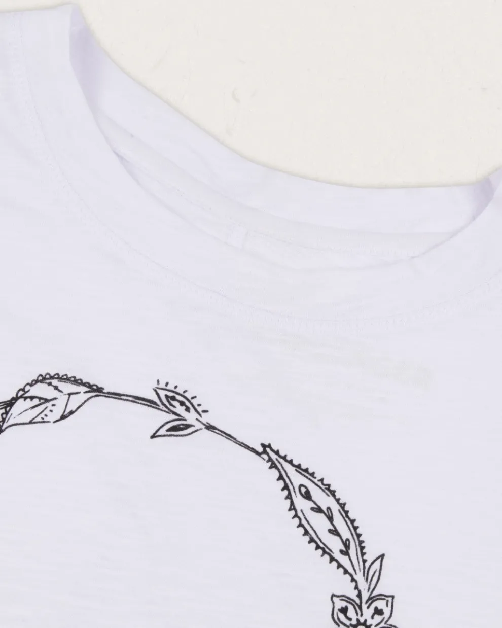 Daisy Chain Recycled Cotton LS T-Shirt