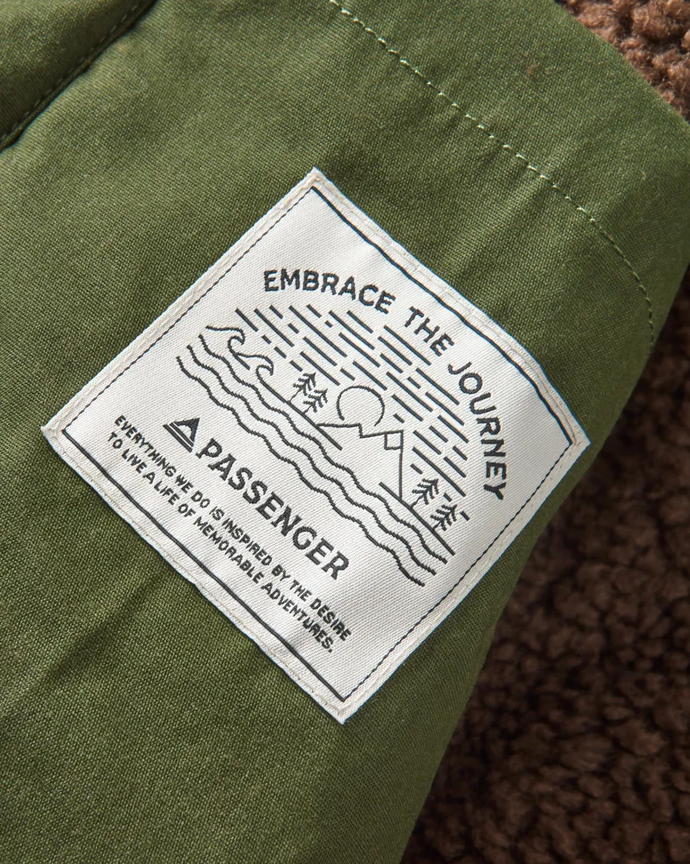 Discover Recycled Sherpa Lined Jacket