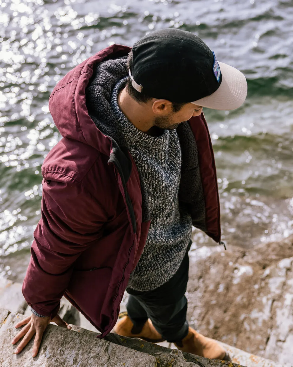 Discover Recycled Sherpa Lined Jacket