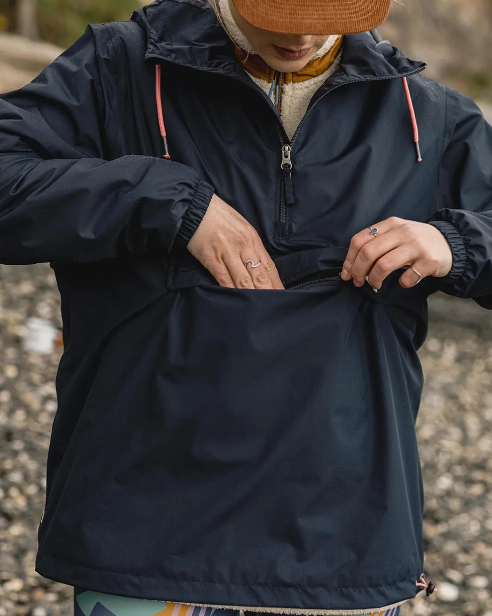 Eden Recycled Oversized Water Resistant Jacket