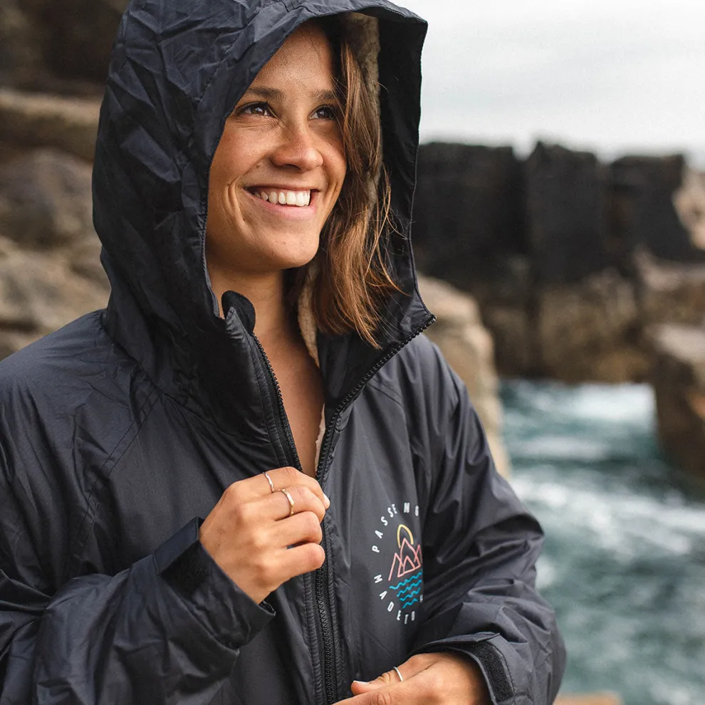 Escapism Recycled Sherpa Lined Changing Robe