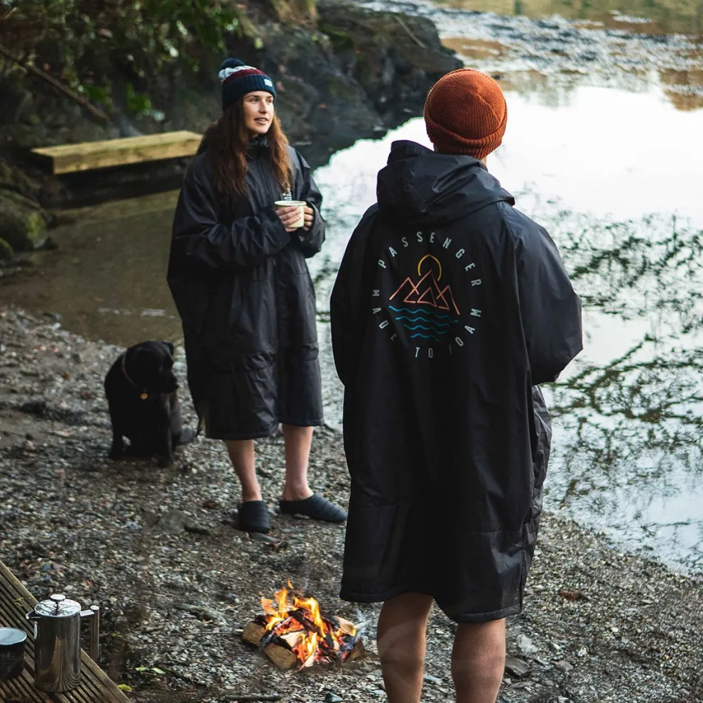 Escapism Recycled Sherpa Lined Changing Robe