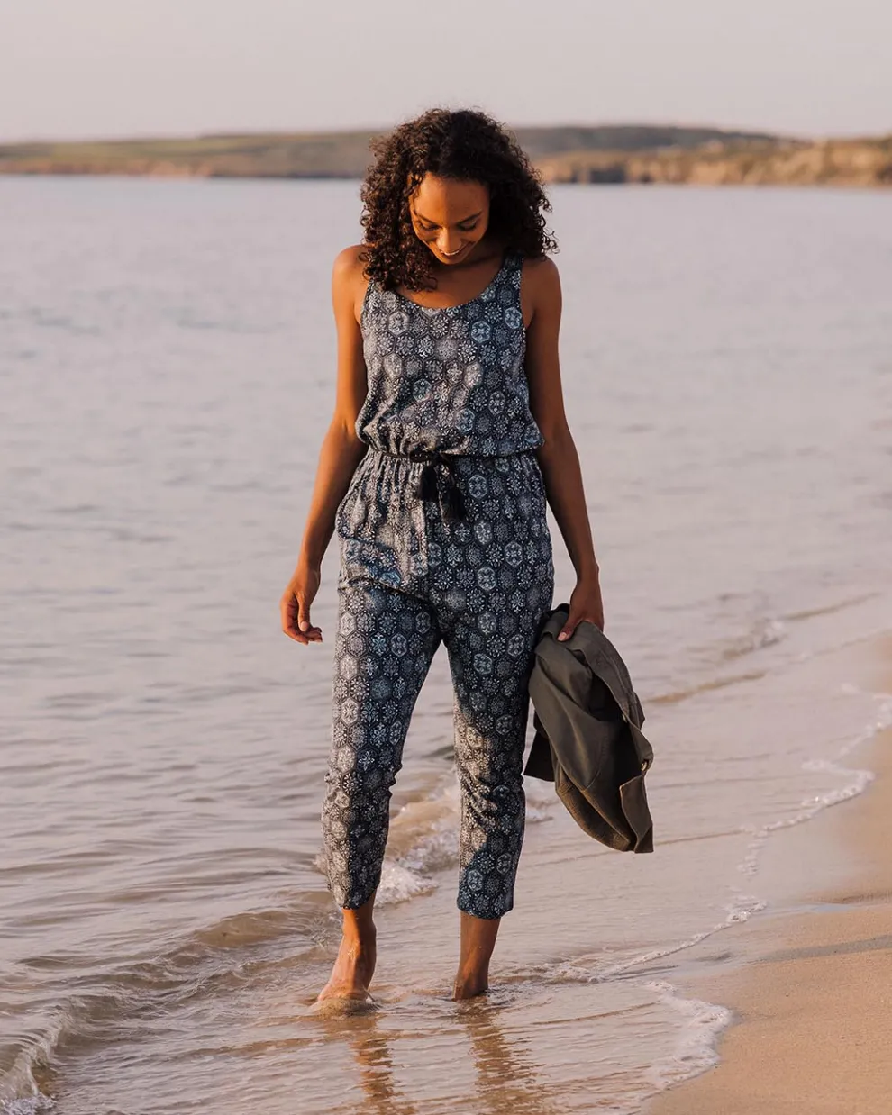 Eva Recycled Cotton Jumpsuit