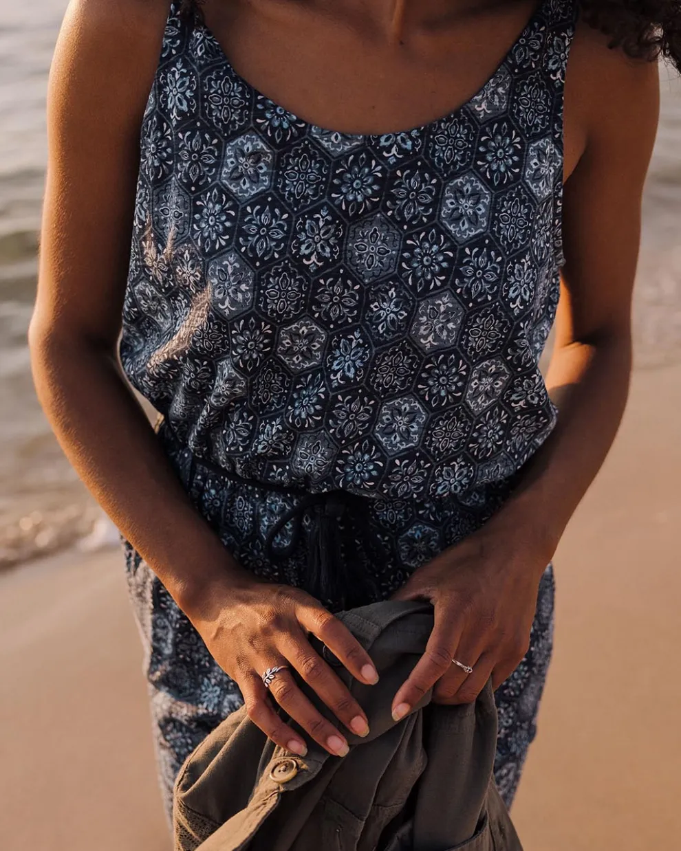 Eva Recycled Cotton Jumpsuit