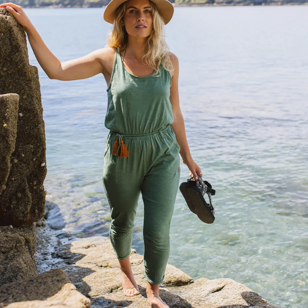 Eva Recycled Cotton Jumpsuit