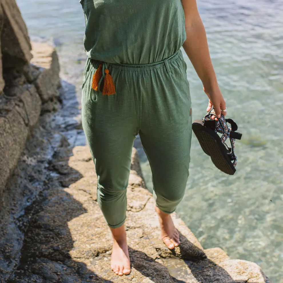 Eva Recycled Cotton Jumpsuit