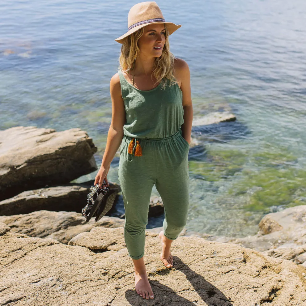 Eva Recycled Cotton Jumpsuit