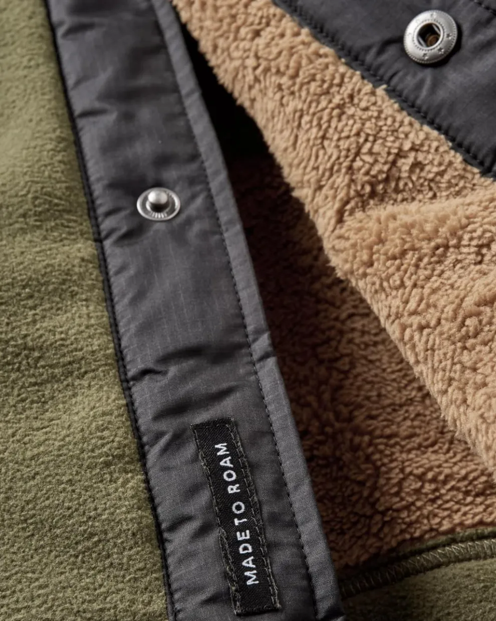 Firelight Sherpa Lined Overshirt