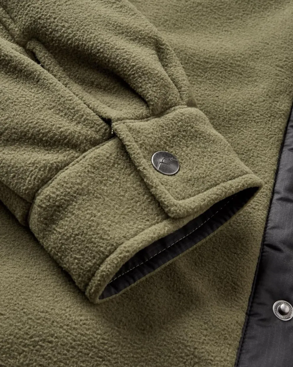 Firelight Sherpa Lined Overshirt