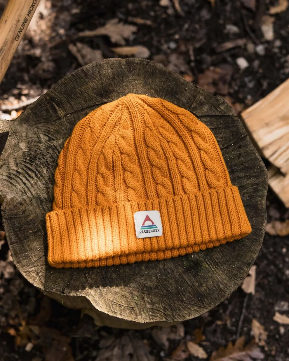Fireside Recycled Cable Knit Beanie