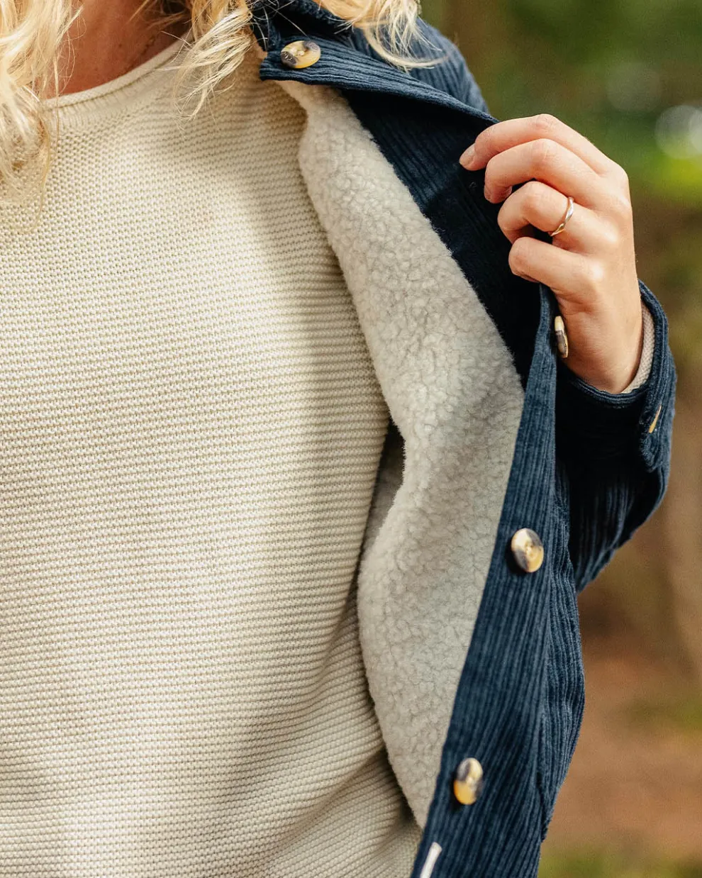 Flint Recycled Cord Overshirt