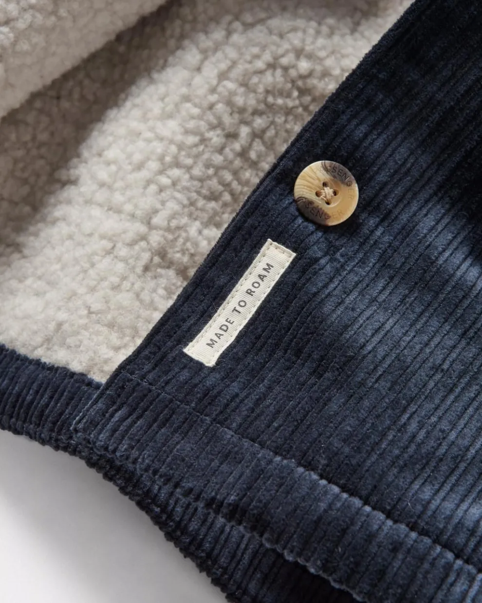 Flint Recycled Cord Overshirt