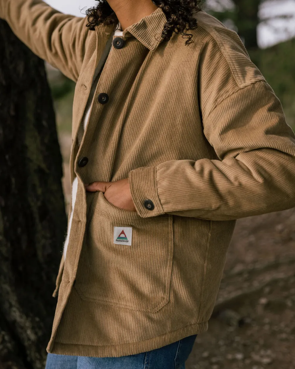 Flint Recycled Corduroy Overshirt