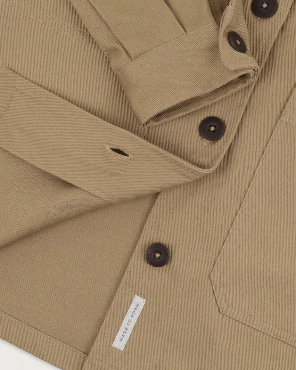 Forrest Organic Cotton Oversized Twill Overshirt