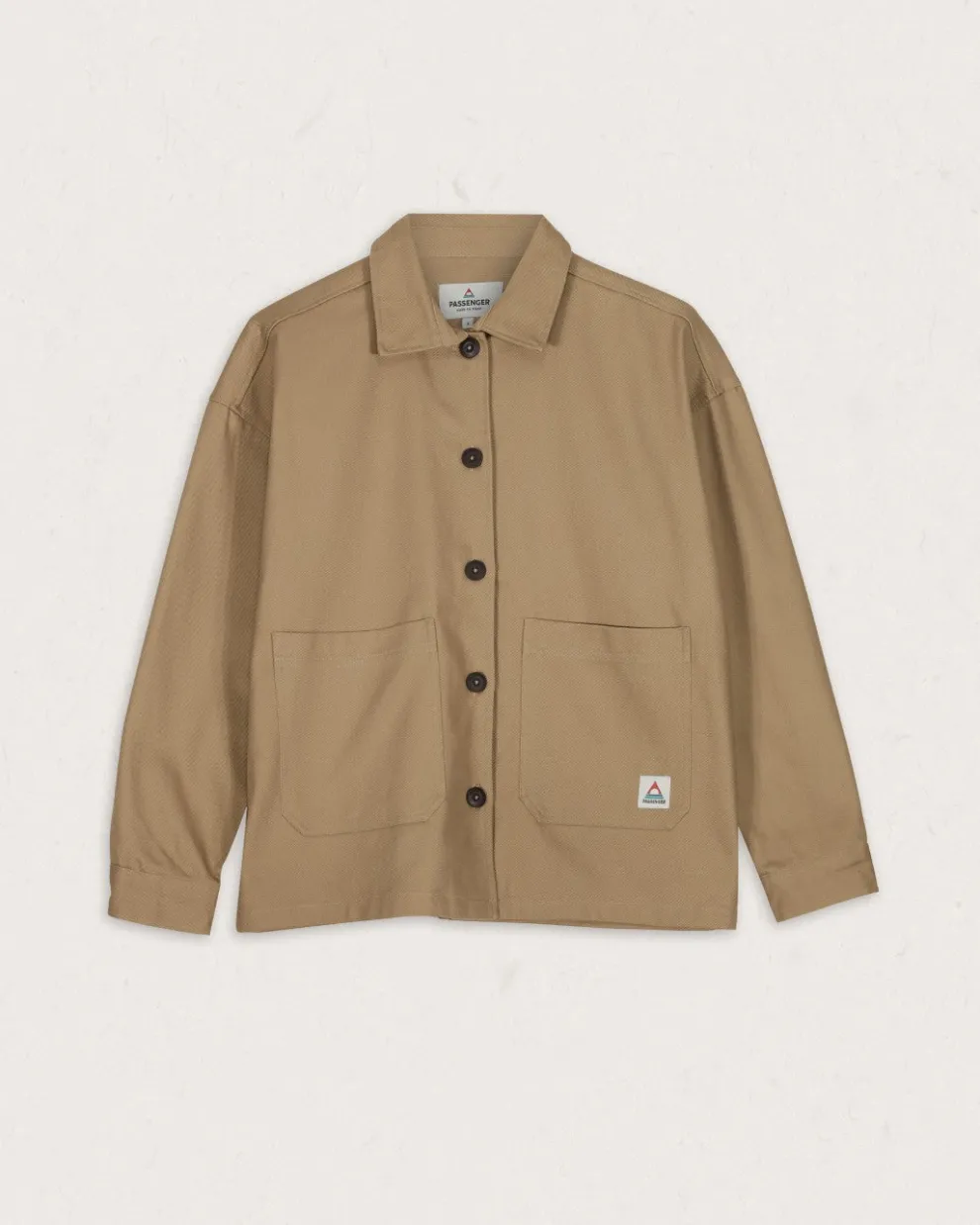 Forrest Organic Cotton Oversized Twill Overshirt