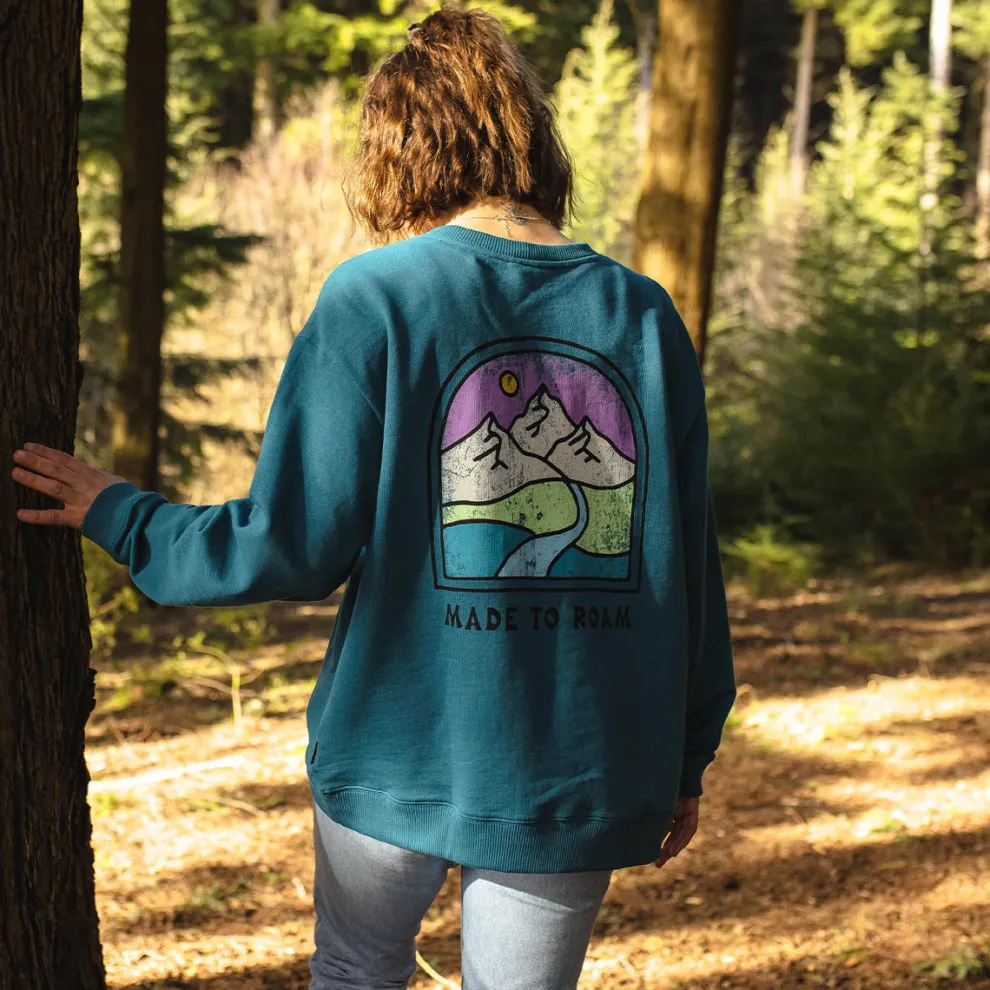 Friday Collective Recycled Cotton Oversized Sweatshirt