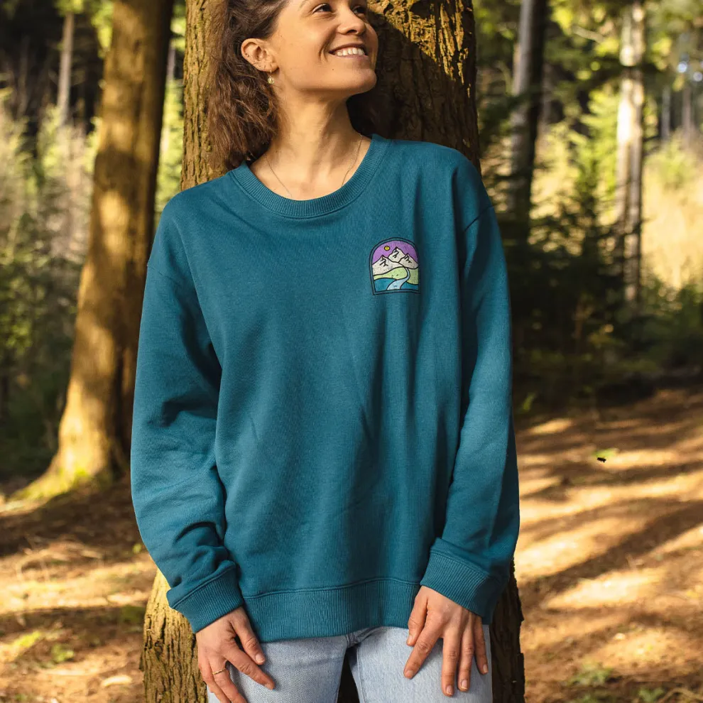 Friday Collective Recycled Cotton Oversized Sweatshirt