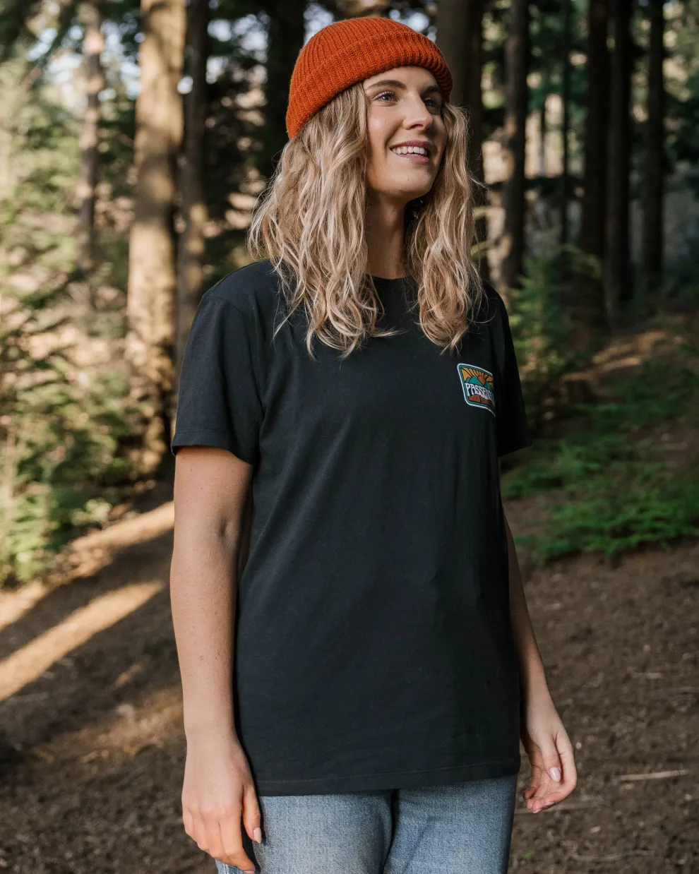 Golden Hour Recycled Cotton Oversized T-Shirt