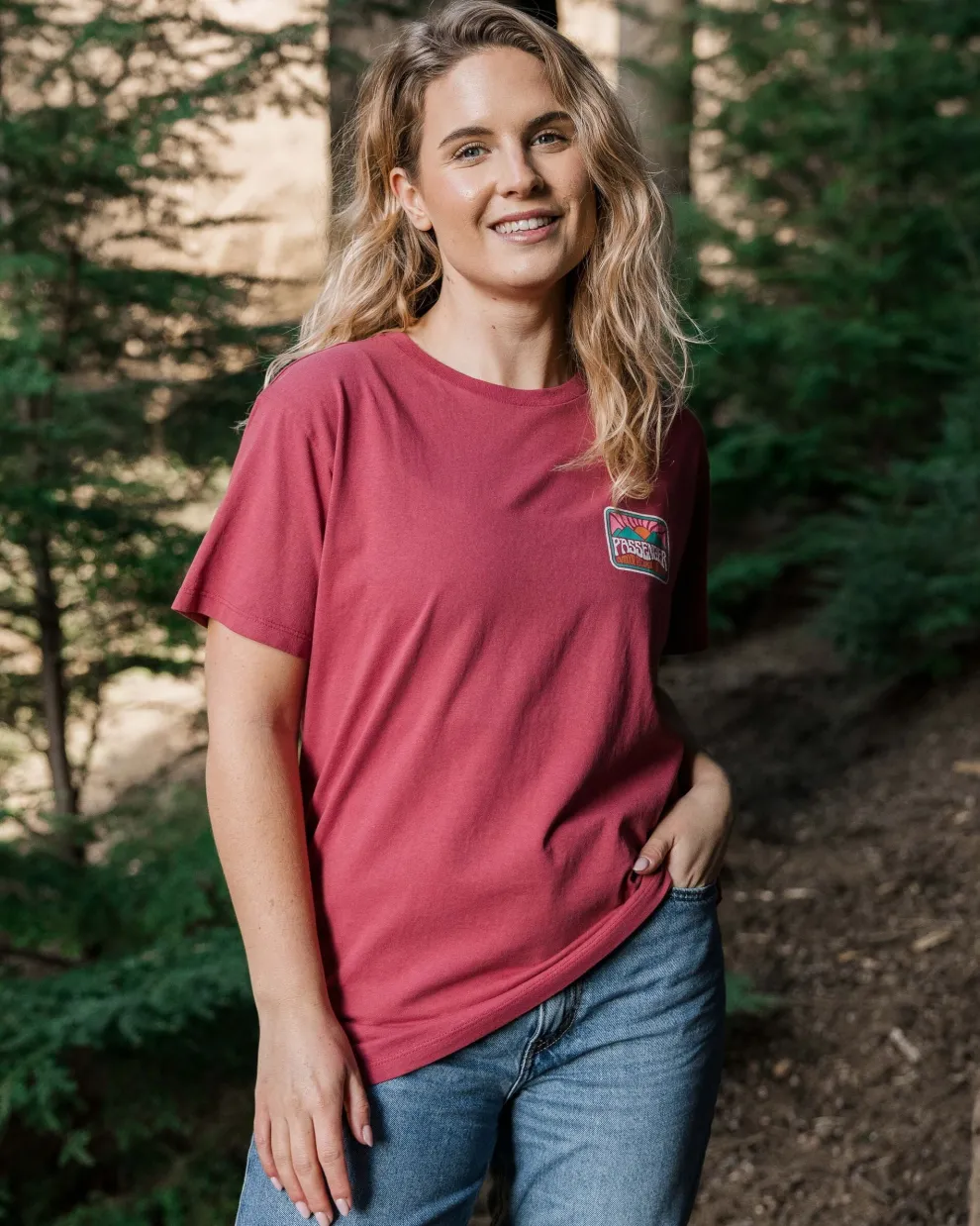 Golden Hour Recycled Cotton Oversized T-Shirt