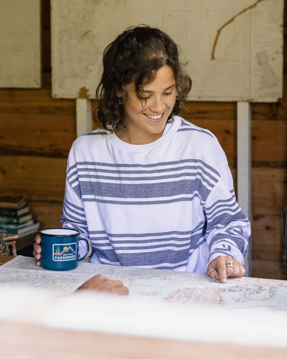 Graceful Textured LS Top