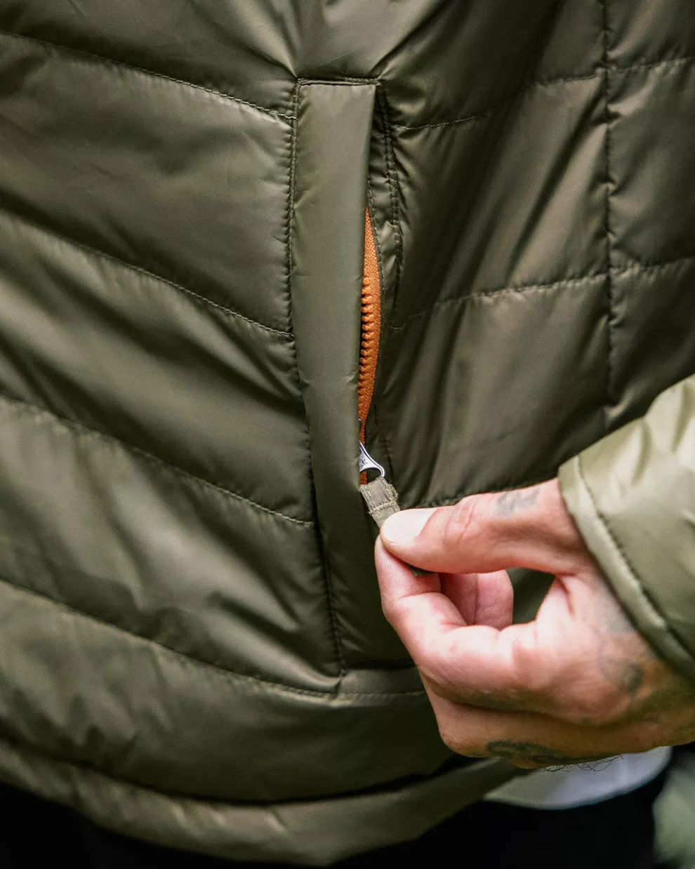 Grain Recycled Insulated Overshirt