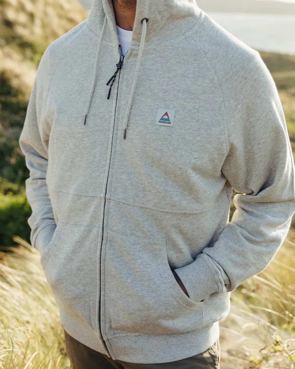 Heritage Full Zip Recycled Cotton Hoodie