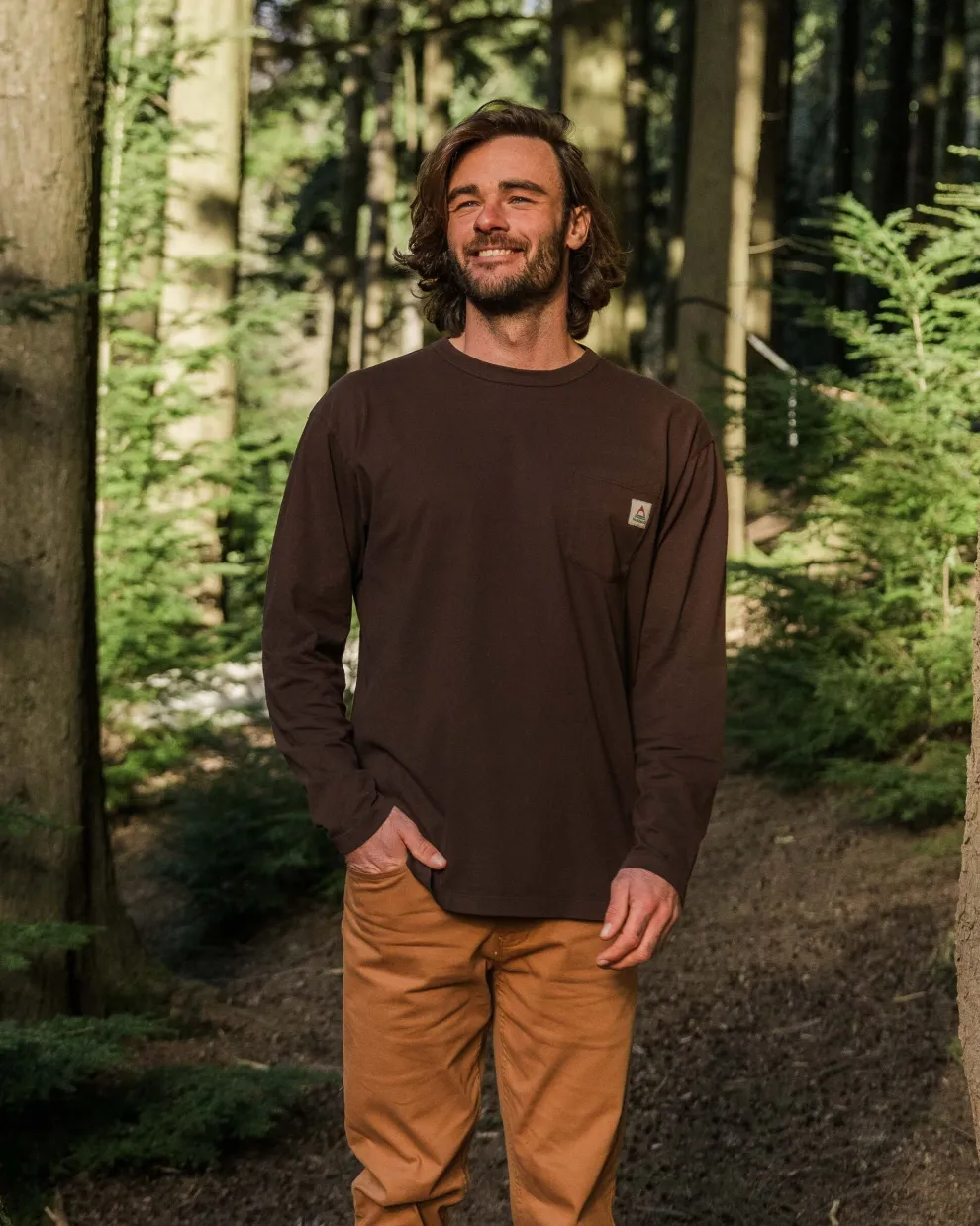 Heritage Recycled Relaxed Fit LS T-Shirt
