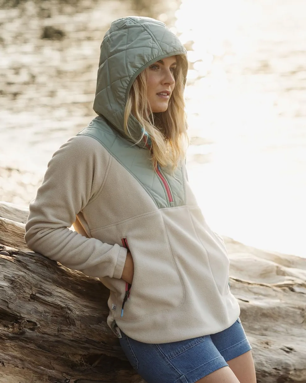 Juana Recycled Polar Hooded Fleece