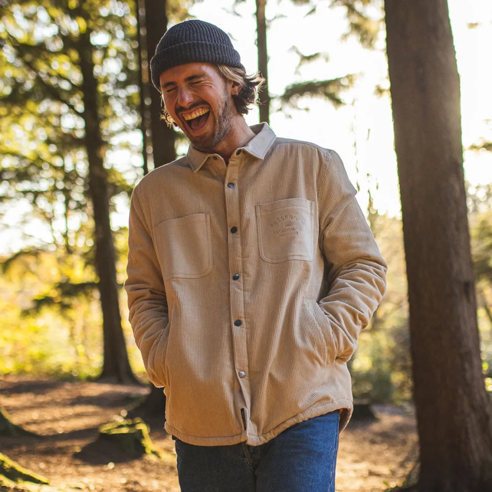 Kodiak Sherpa Lined Cord Overshirt
