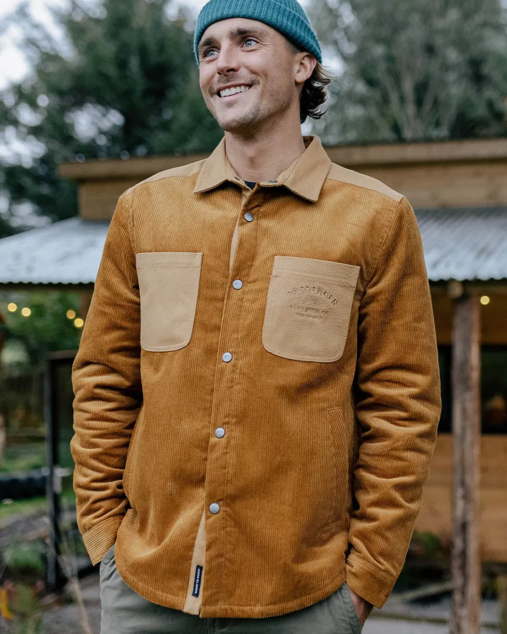 Kodiak Sherpa Lined Cord Overshirt