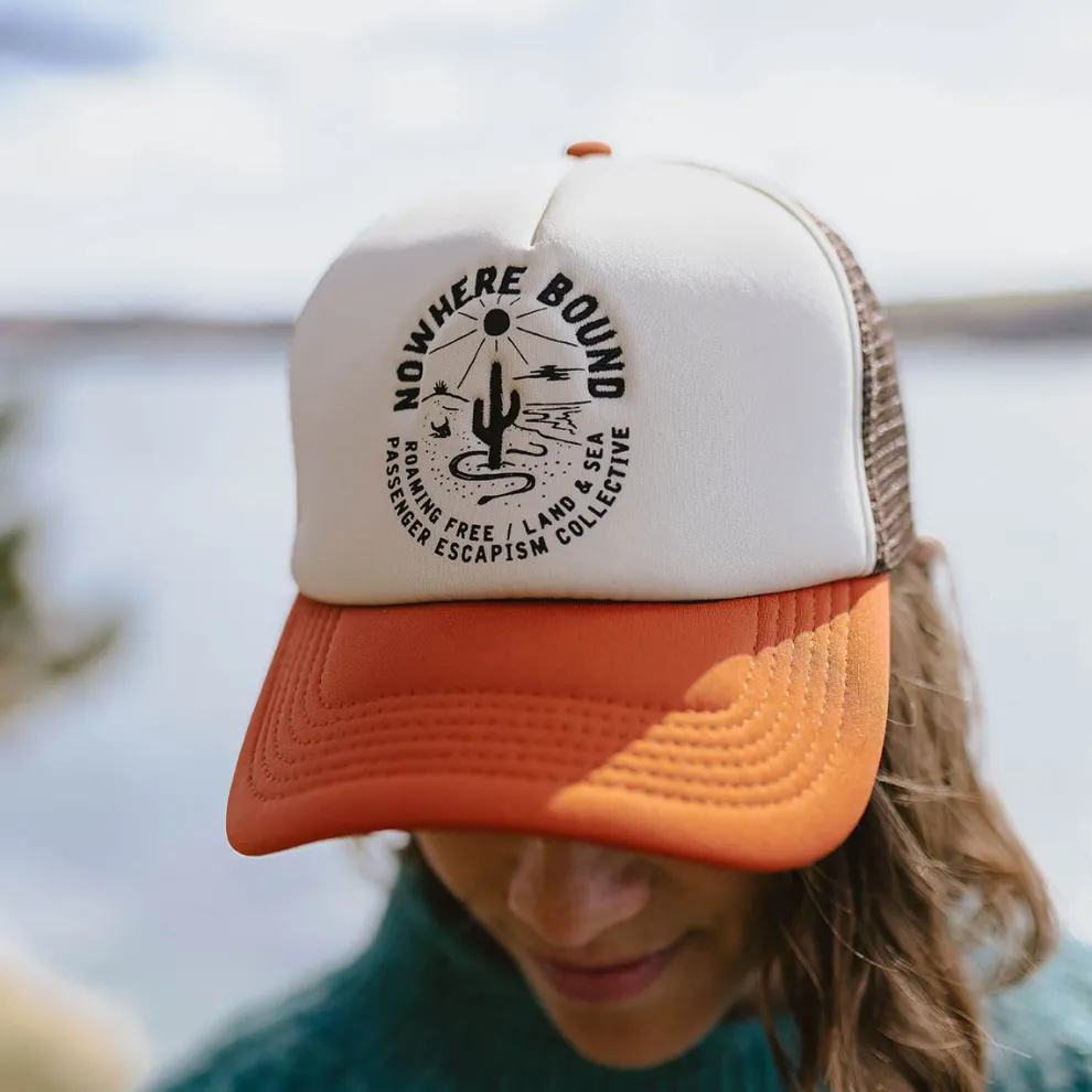 Land Sea Snapback Trucker Cap